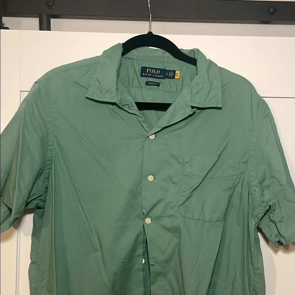 Polo by Ralph Lauren Green Casual Button Down Shirt